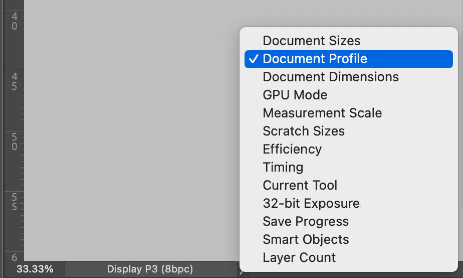 Photoshop Color Profiles – Static Medium